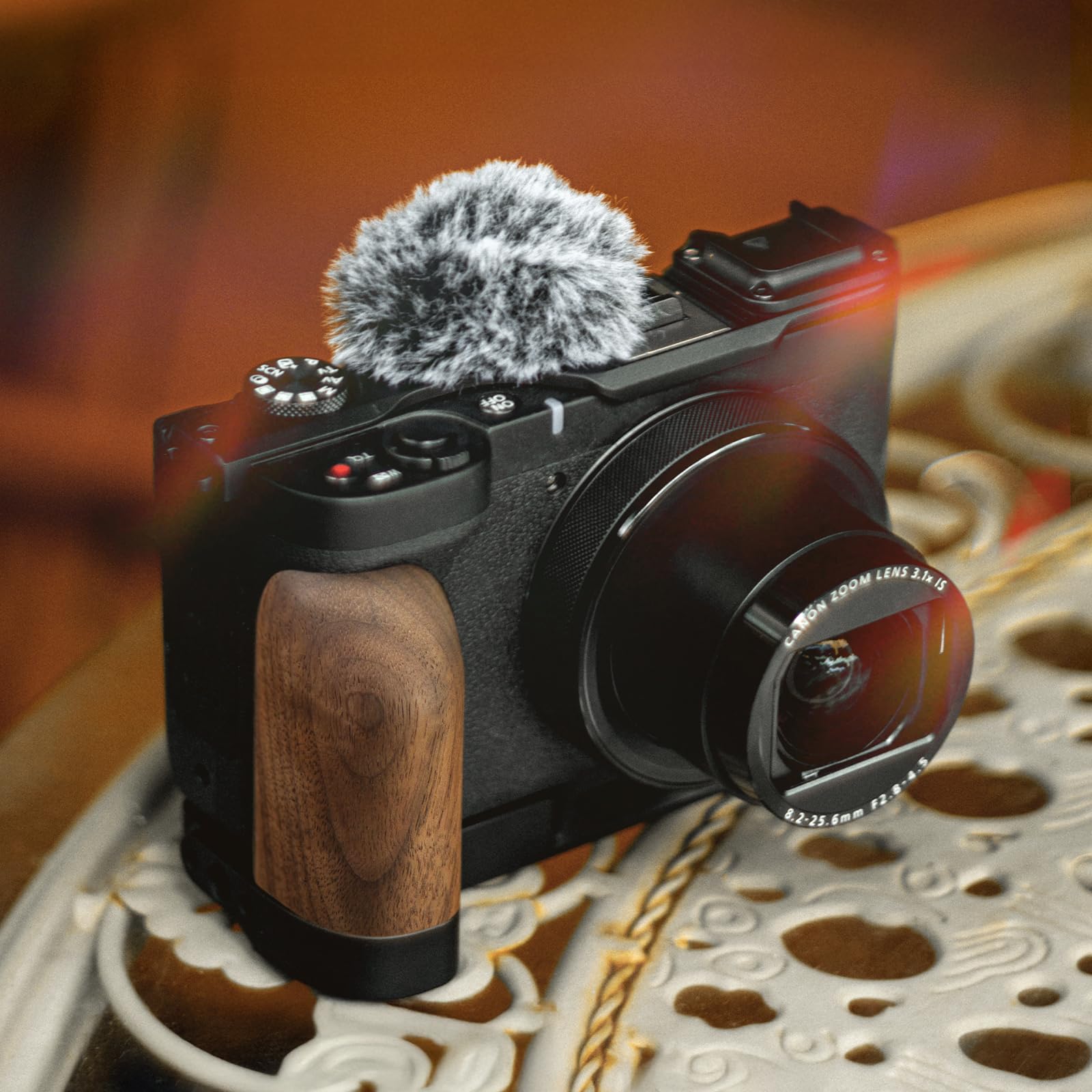 Amazon.co.jp: Tilta マイク ウィンドスクリーン Canon PowerShot V1