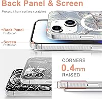 Vista 387 de I-MGAE-IN-AR - Funda diseñada para iPhone 12 y 12 Pro, diseño de mariposa plateada brillante, funda protectora de poliuretano termoplástico, suave