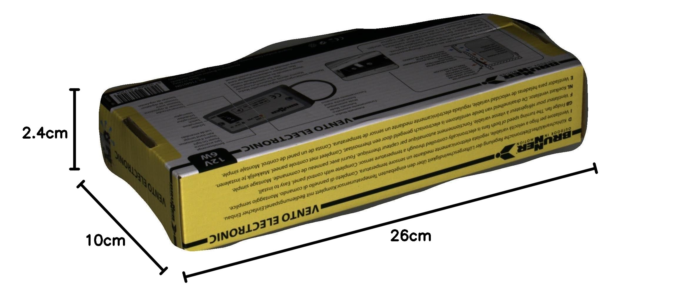 BRUNNER Frigorifero Ventola Vento Electronic 7164010N