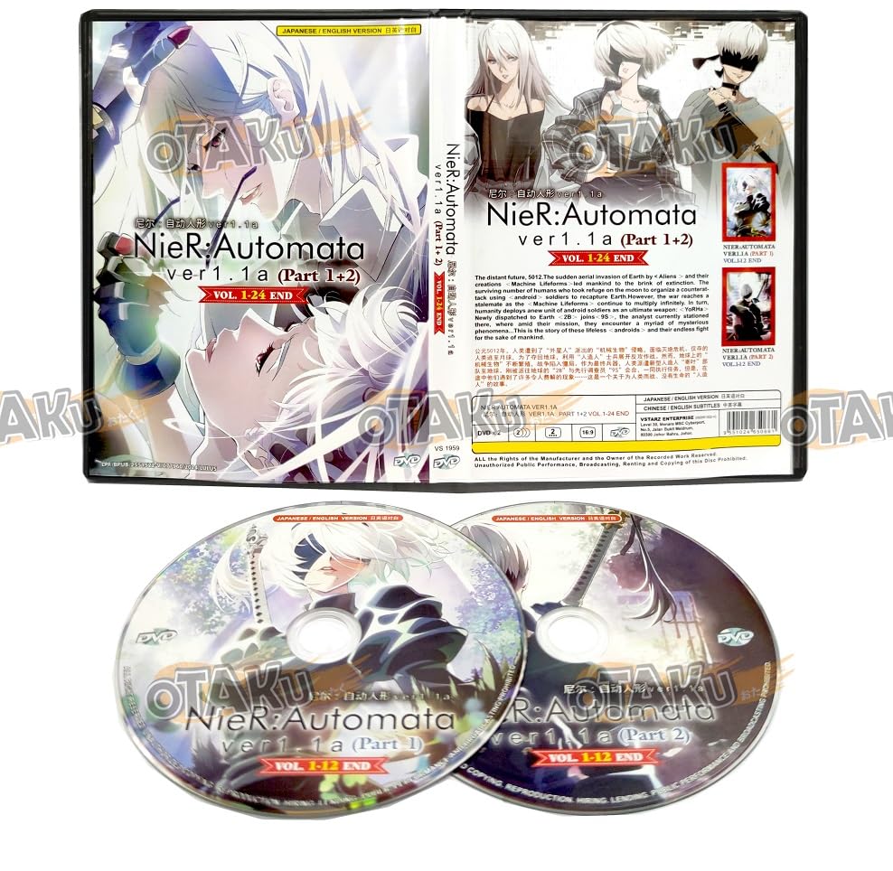 NIER : AUTOMATA VER1.1A (PART 1+2) - COMPLETE ANIME TV