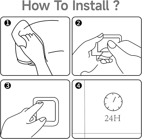 Miniatura 6 de DELITON Ganchos adhesivos  Paquete de 4 ganchos para toallas de acero inoxidable cepillado, ganchos de pared para colgar toallas, ropa, llaves, se