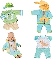 Vista 4 de Melissa & Doug Mine to Love Mix & Match Playtime Doll Clothes for 12”-18” Unisex Dolls (6 pcs)