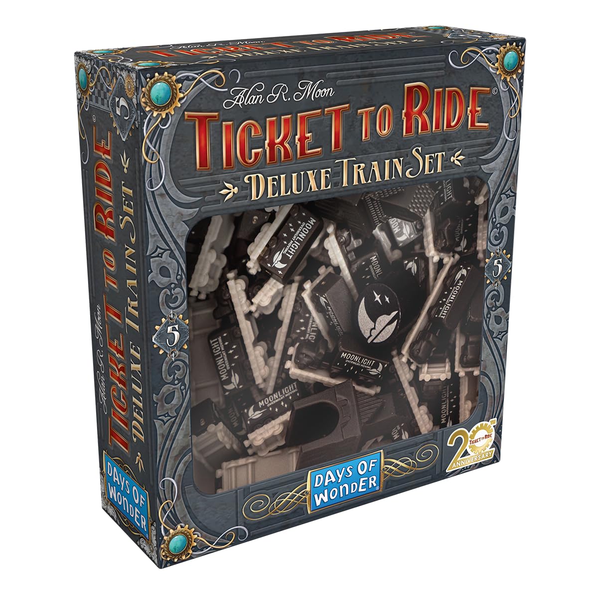 Asmodee Days of Wonder - Gli avventurieri della ferrovia: Londra