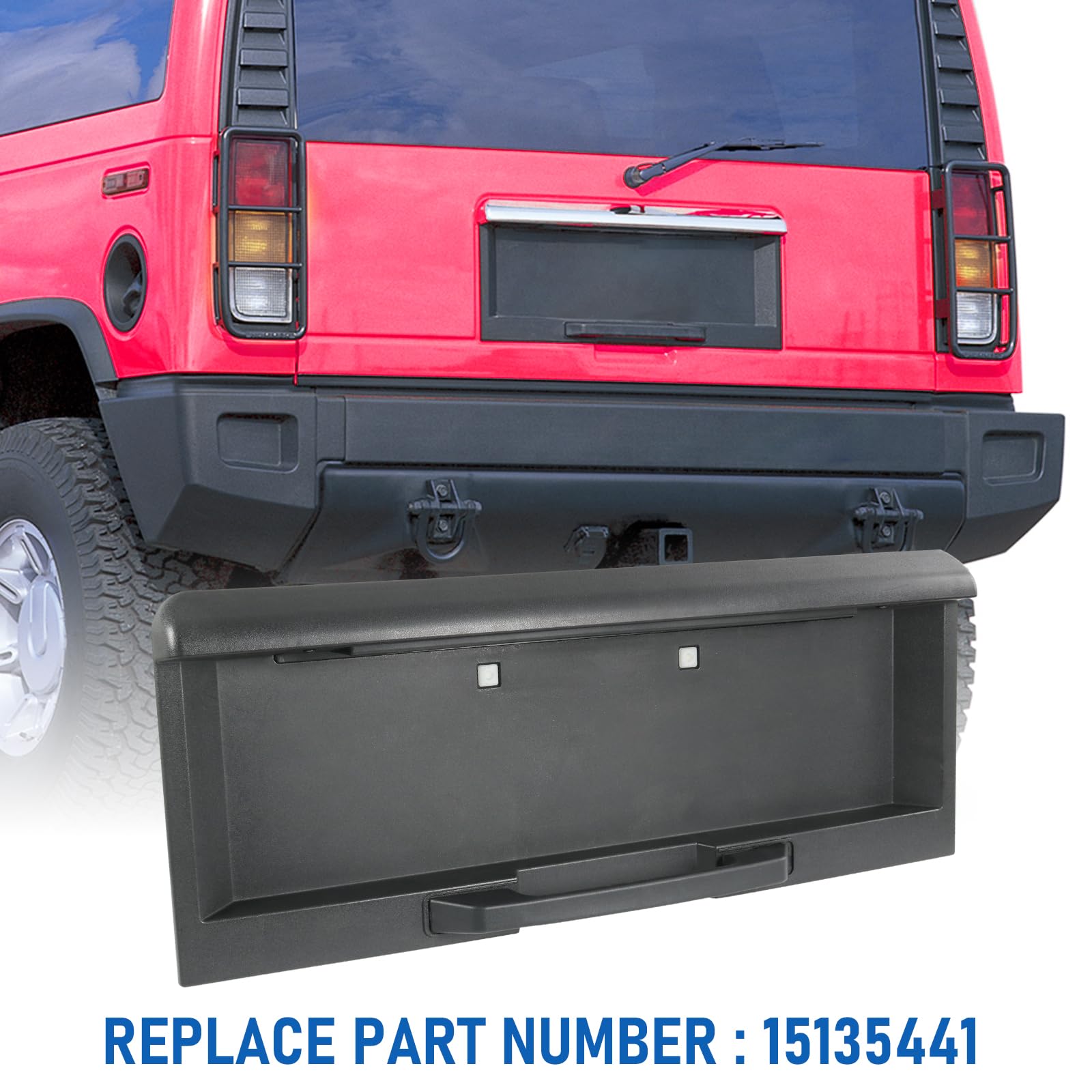 Amazon.com: RUIANOMG Rear Tailgate License Plate Pocket Panel Amazon.com: RUIANOMG Rear Tailgate License Plate Pocket Panel
