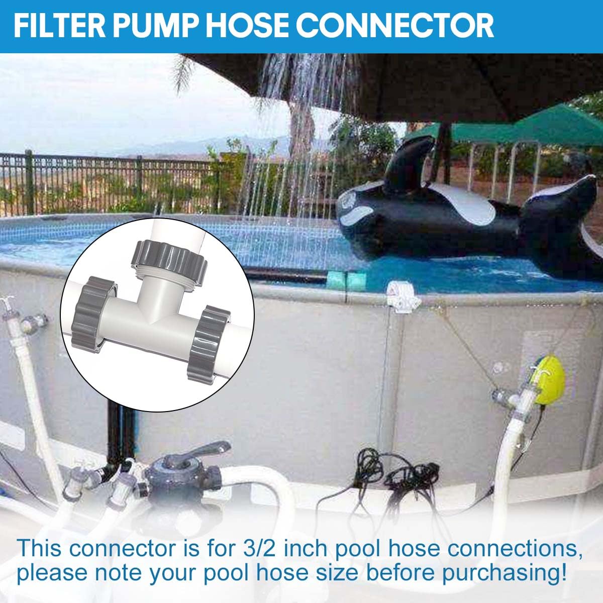 Filter Pump Hose Connector?1.5