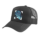 Chip Circuit Cool Computer Nerd Engineer Trucker Hat with Adjustable Mesh Back