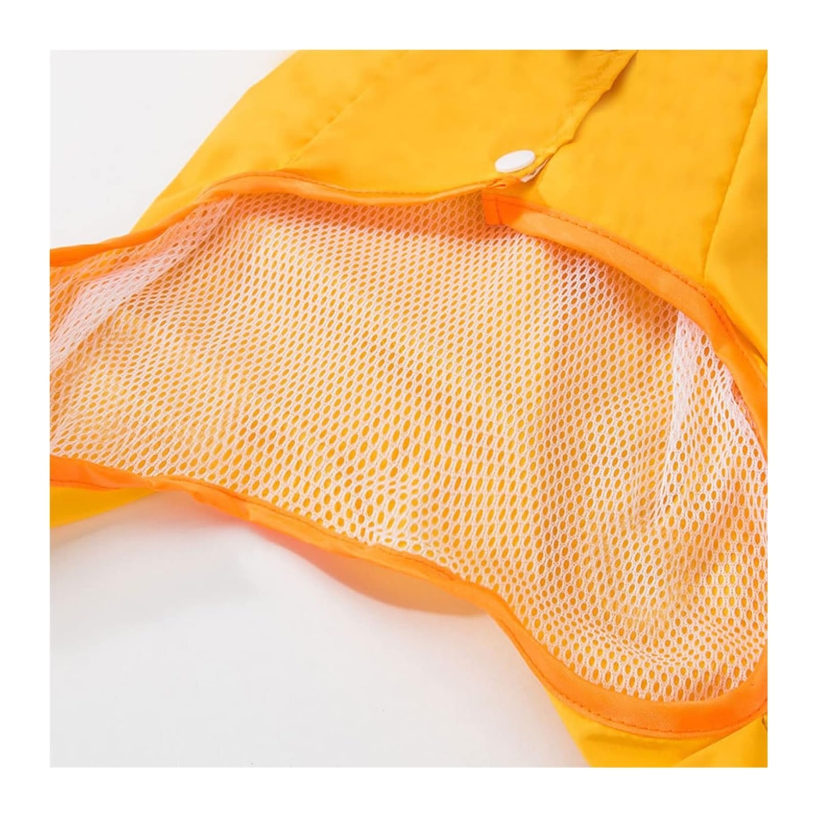 Manteau de pluie imperméable pour chien avec capuche pour chiens de petite et moyenne taille avec sangle réfléchissante Ours jaune Taille M (taille XS)