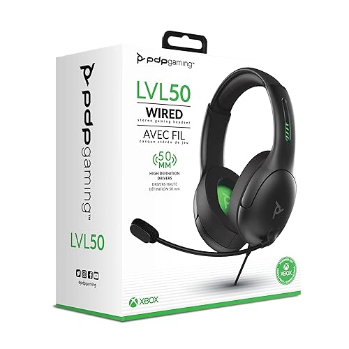 Miniatura 15 de PDP Gaming LVL50 Wired Stereo Gaming Headset - Xbox Series XS, Xbox One, Xbox