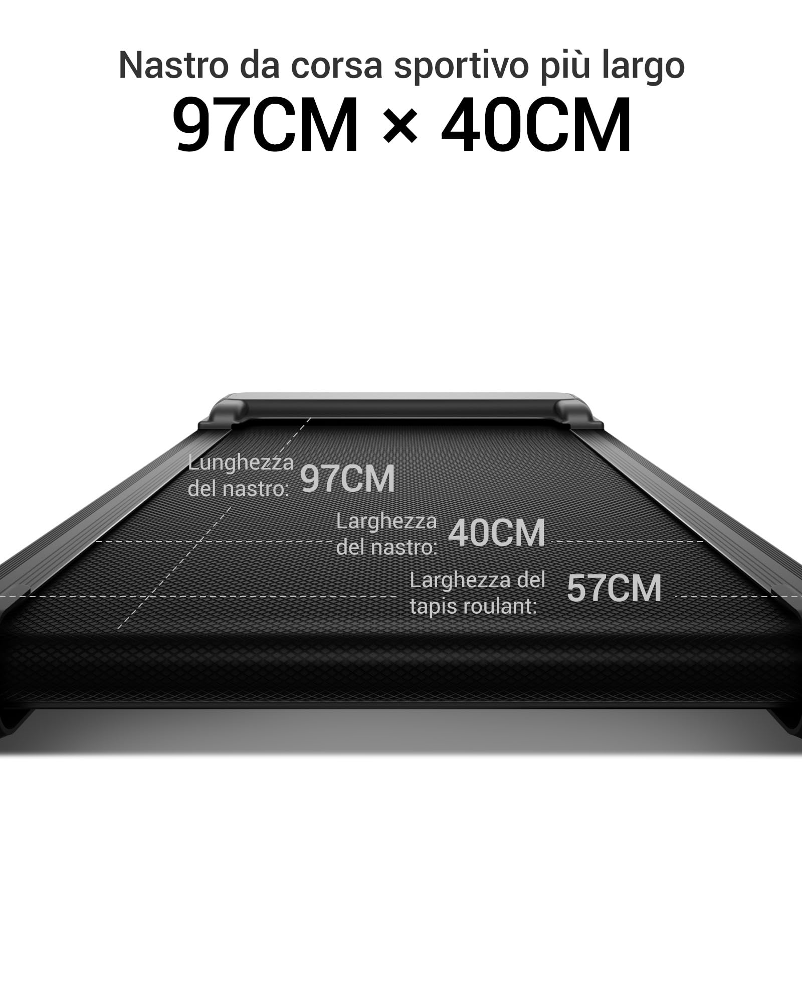 UMAY Tapis Roulant con Inclinazione 20% Automatica, Tapirulan 12KM/H | Tapis Roulant Elettrico Pieghevole, Tapirulan da Casa 3.0HP con Display LED