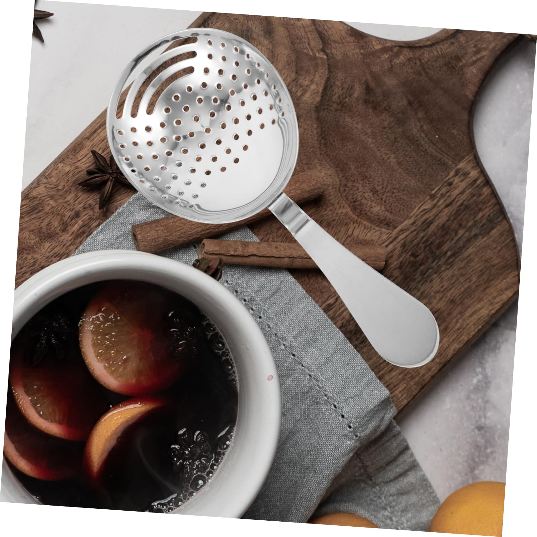 OUNONA 3 Piezas Colador de Cócteles Portátil Inoxidable Hielo y Ingredientes Coctelería Bar y Uso Doméstico