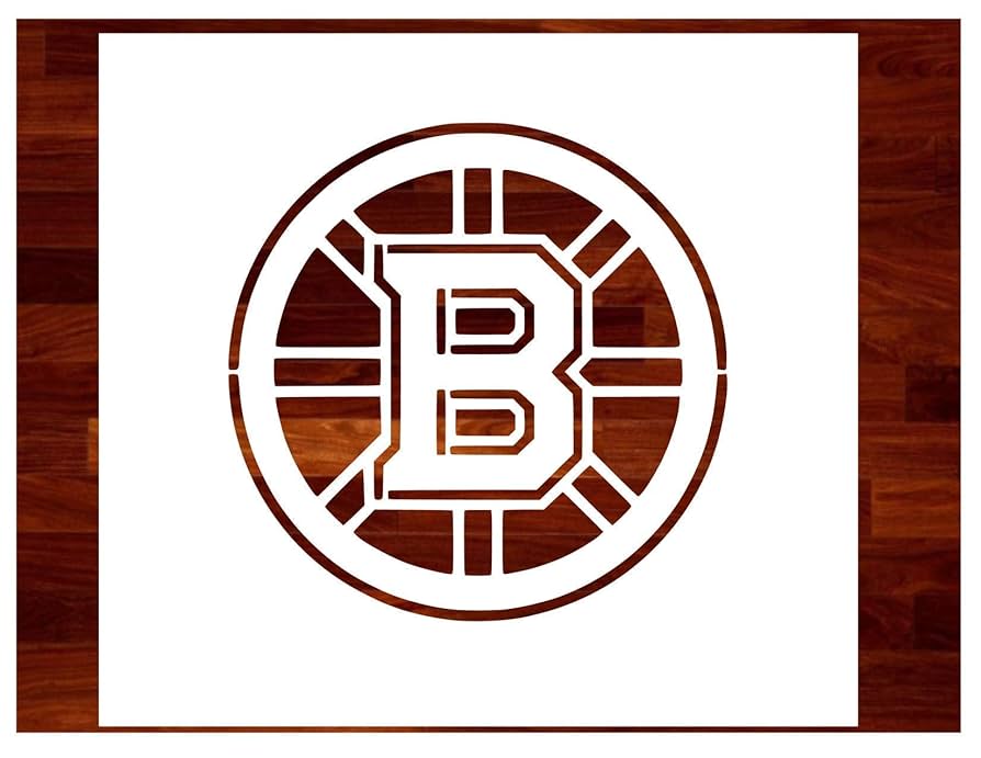 Bruins ~ Stencil ~ Multiple Sizes ~ Custom Stencil : Arts, Crafts & Sewing - Amazon.com