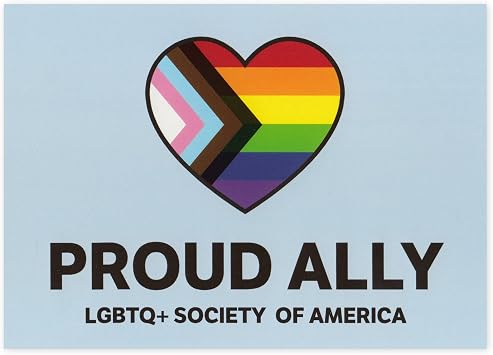 Crazy Novelty Guy 25-Pack Bulk Prank Postcards - LGBTQ+ Society of America Proud Ally Donation - المقالب النكات العملية الكمامات الانتقام رسائل الكراهية - أرسلها إلى ضحاياك بنفسك