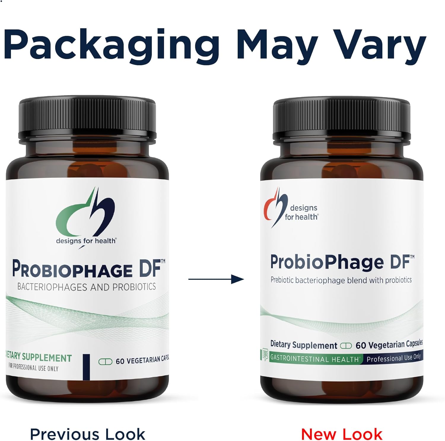 Designs for Health Probiophage DF - Bacteriophage Prebiotic + Probiotic Supplement - Probiotics for Digestion + Immune Support - Dairy Free Pre and Pro Biotics in Delayed Release Capsules (60 Count) - Image 4