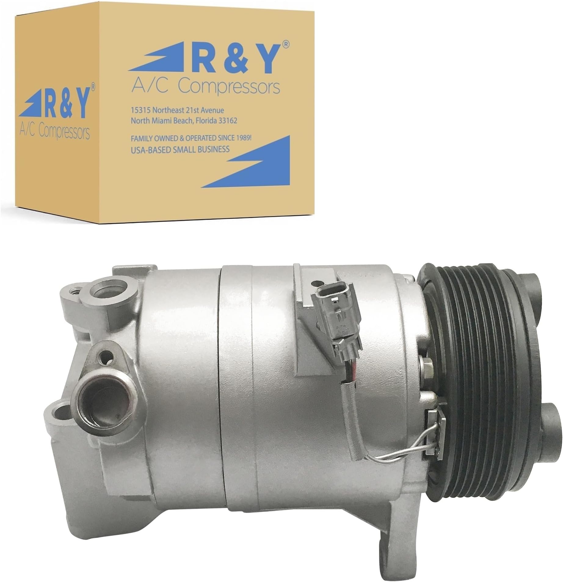 R & Y A/C Compressors - RYC Automotive Air Conditioning Compressor FG671 (Fits Nissan Maxima 3.5L 2009-2014; Murano 3.5L 2009-2014; Quest 3.5L 2011-2017; and Pathfinder 3.5L 2013-2016)