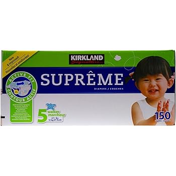 kirkland diapers size 5