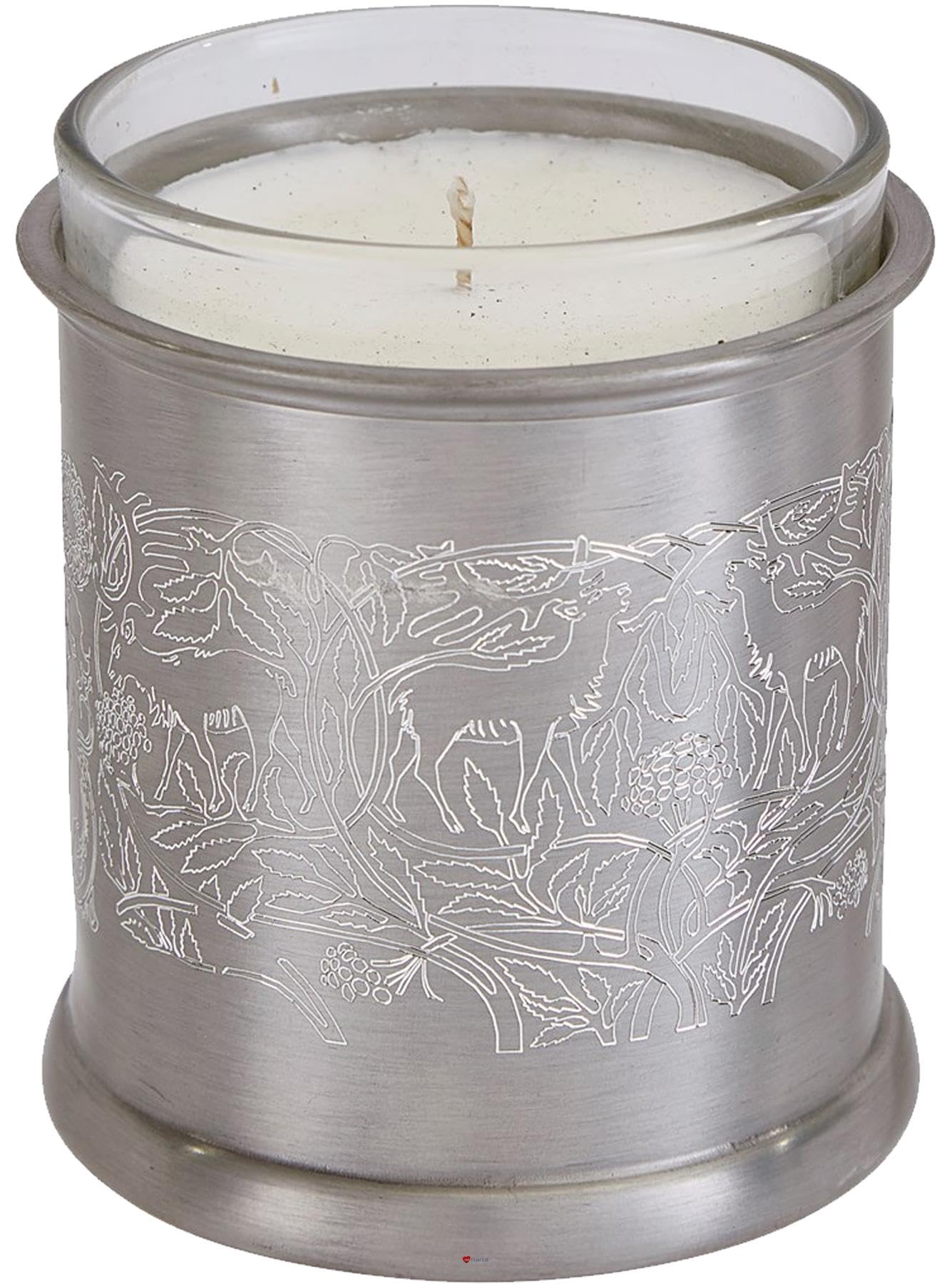 I LUV LTD Votivo Vela Poseedor Estaño Diseño Vikingo Viene con Vela Brillante Pulido Finalizar Accesorios de Decoración del Hogar
