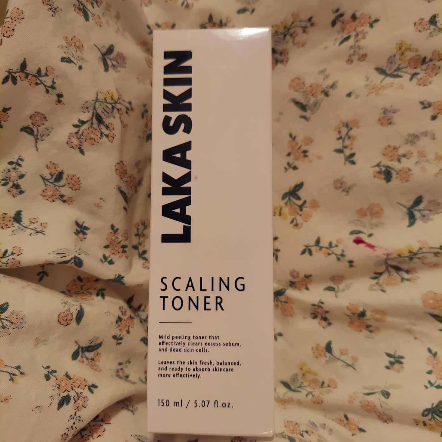Laka Skin Care Scaling Toner, 150ml/5.07 fl.oz, Mild Peeling for Face, PDRN, Soothing Dead Skin Cells, Hyaluronic Acid, AHA, PHA, Korean Skin Care