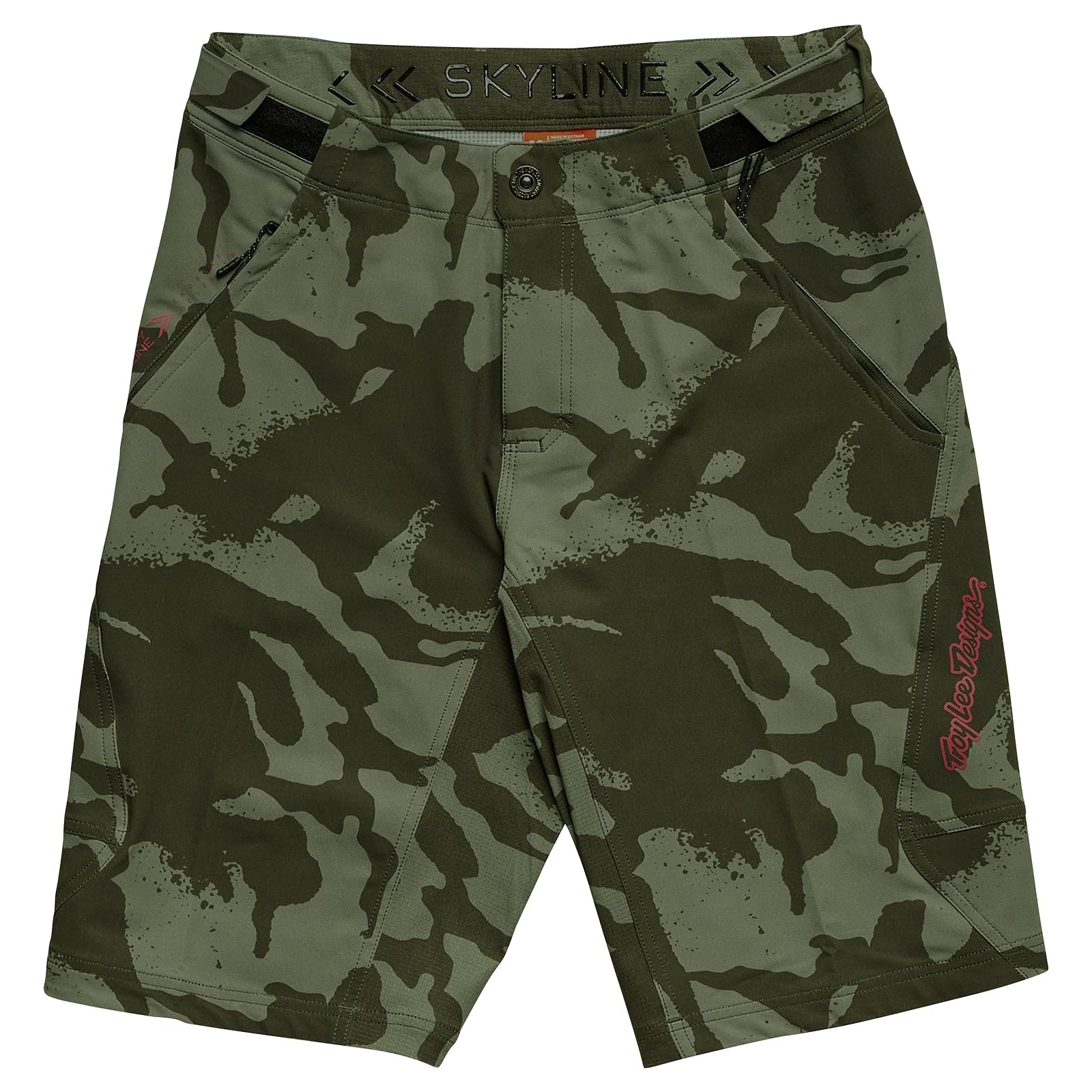 Short TROY LEE DESIGNS FLOWLINE SHELL Noir