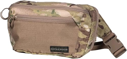 Vista 16 de Eberlestock Bando Bag - Tactical Men's Fanny Pack w/Adjustable Waist Belt, Zippered Pockets, Compact Lightweight Belt Bag Negro