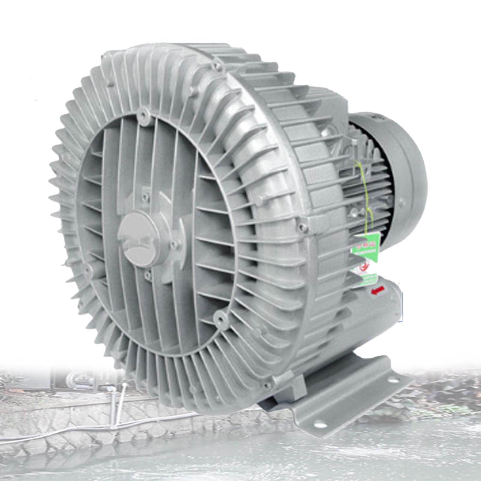 Pvxa High-Pressure Vortex Ring Blower, Industrial Vacuum Pump, with Motor Speed,7500w Vortex Blower,for Sewage Aeration Aquarium Fish Pond SinglePhase-2200W/2.95HP