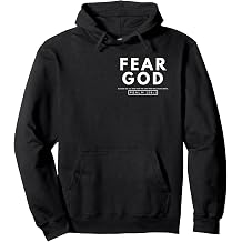 FEAR GOD STREETWEAR URBAN STYLE GRAPHIC CHRISTIAN MENS Pullover Hoodie