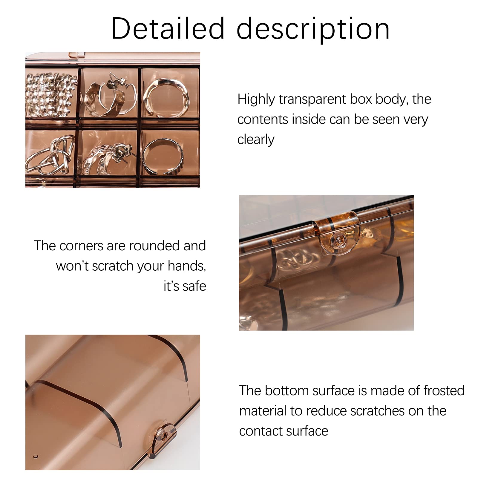 ジュエリーボックス　ブラウン エルメスジュエリーボックス 赤茶系/ダークブラウン系 ユニセックス