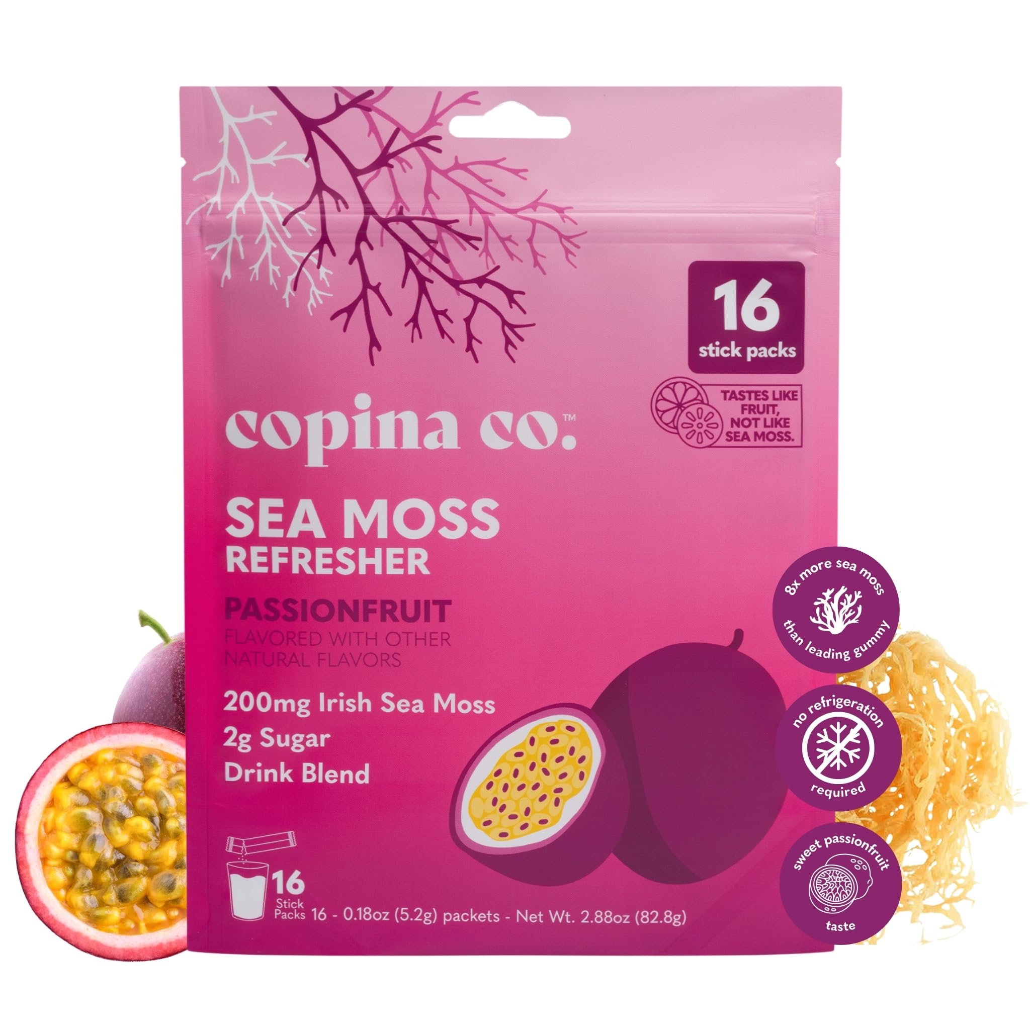 ㉛ココモコ■１０ミリを５本■ヒーリングハーブス社ファイブフラワーエッセンス Amazon.com: Organic Irish Sea Moss Powder 200mg Packets for Gut