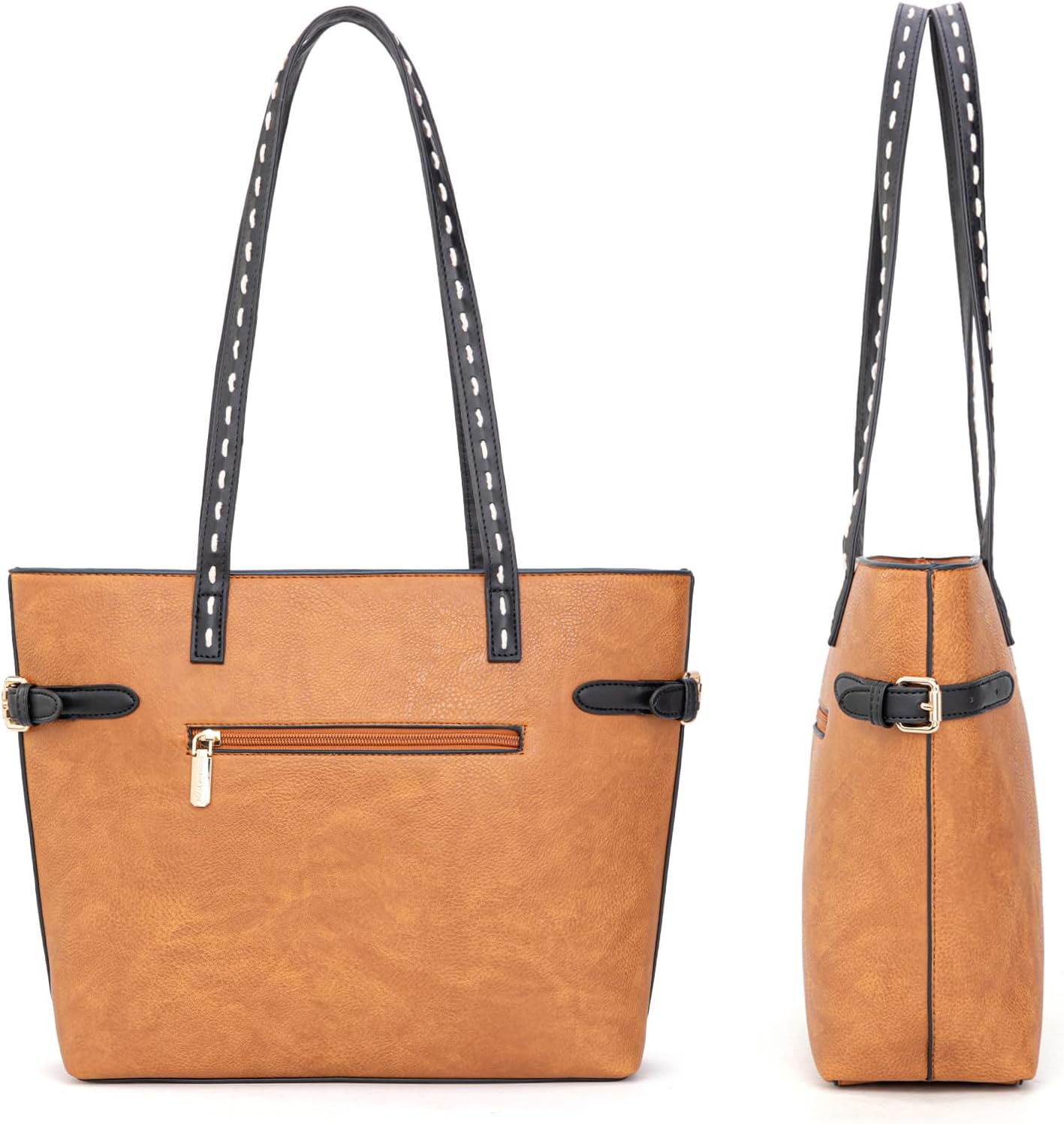 Montana West Minimalist Tote Bag for Women - Large Slouchy Hobo Purse Elegant Shoulder Bag Everyday - Image 5