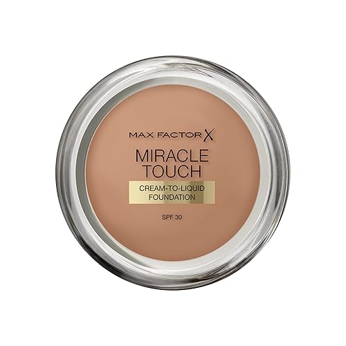Max Factor Miracle Touch Skin Perfecting Foundation Spf30 085 Caramel