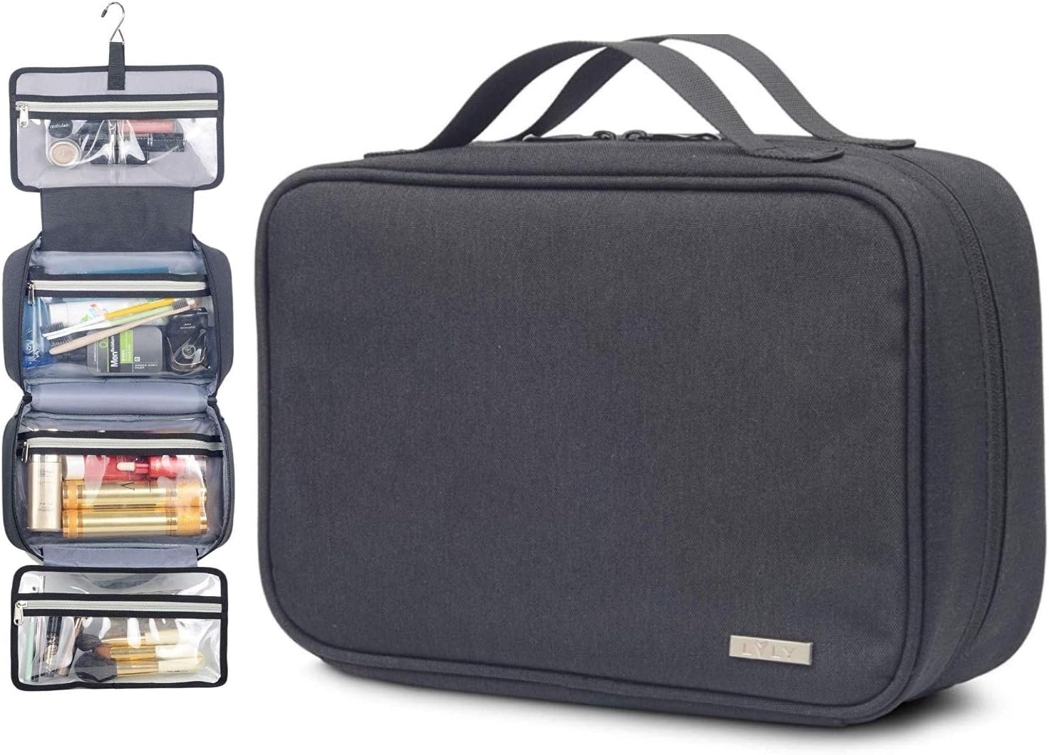 LVLY Hanging Travel Toiletry Bag for Women and Men