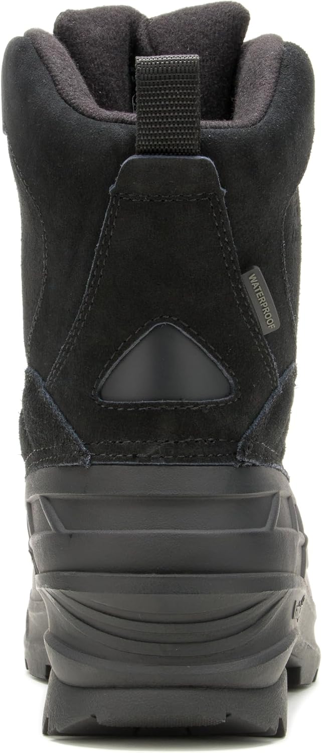 Kamik Fargo 2 Wide Snow Boots for Men - Insulated Winter Shoes for Men with HEAT-MX Lining - Seam-Sealed Waterproof Mens Winter Boots - Non-Slip Traction with Synthetic Rubber Outsole