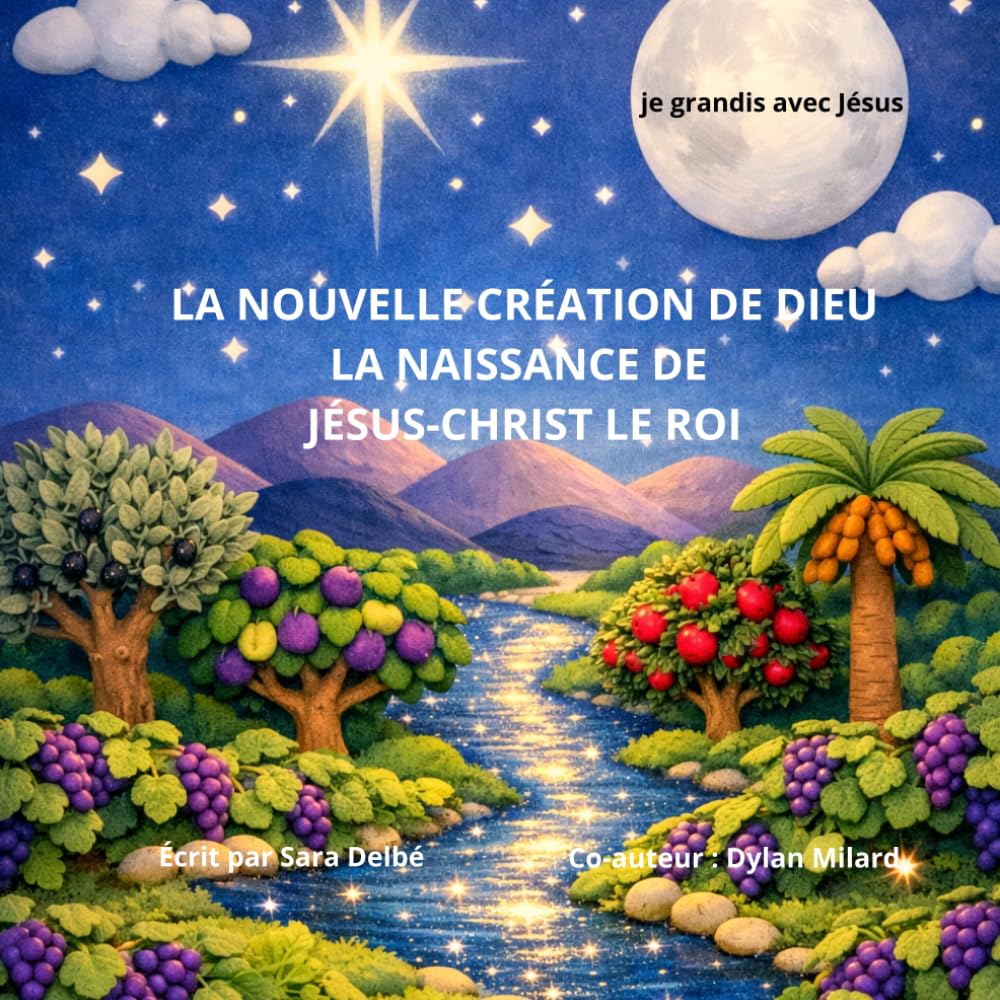 LA NOUVELLE CRÉATION DE DIEU LA NAISSANCE DE JÉSUS-CHRIST LE ROI: Je grandis avec Jésus