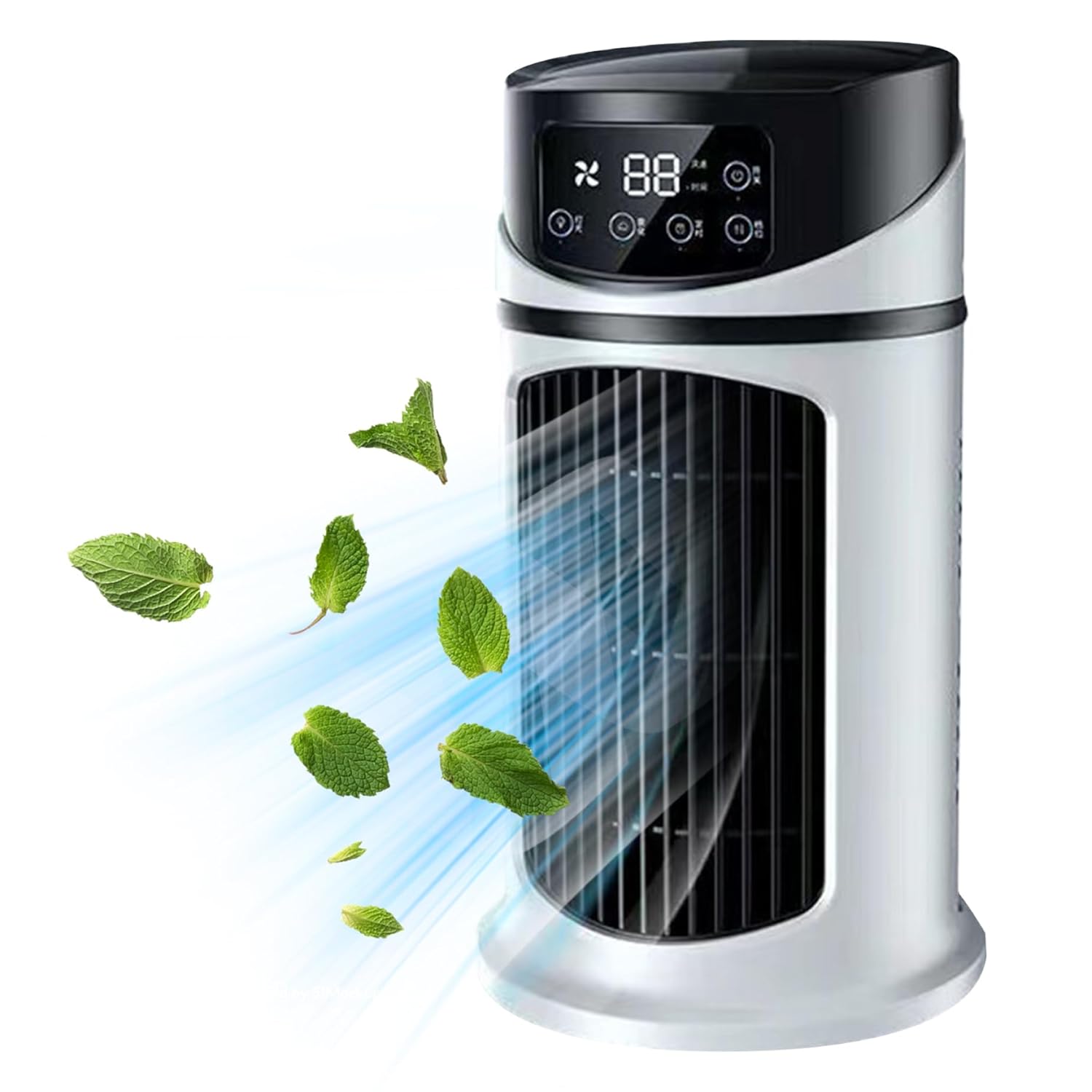 Portable Air Conditioners 9 5 Mini Air Conditioners Small Tower Fan 6 Speeds Portable AC with 300ML Water