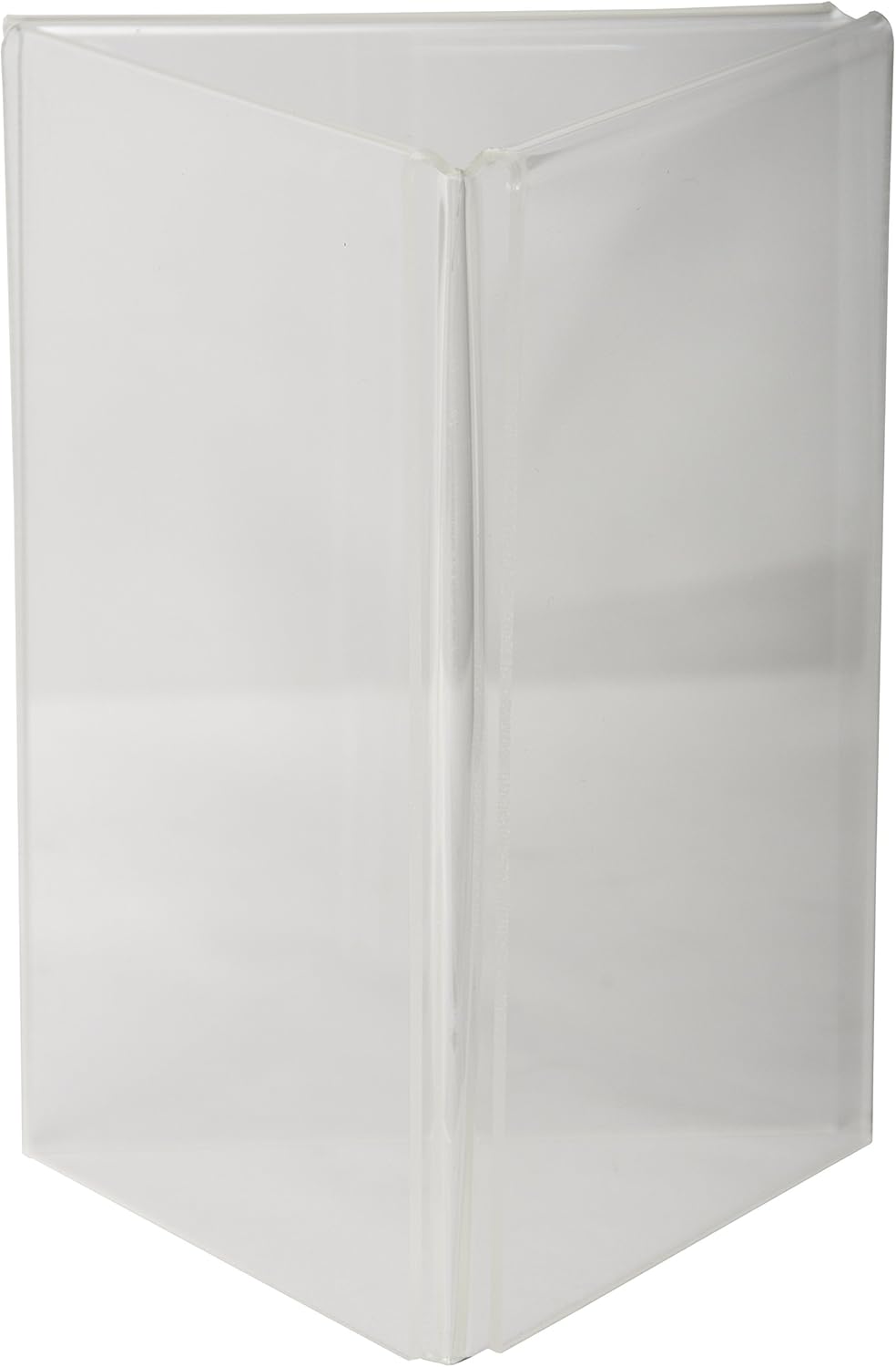Clear-Ad - LHE-57 - Acrylic 3-Sided Table Tent Menu Holder 5x7 (Pack of 3)