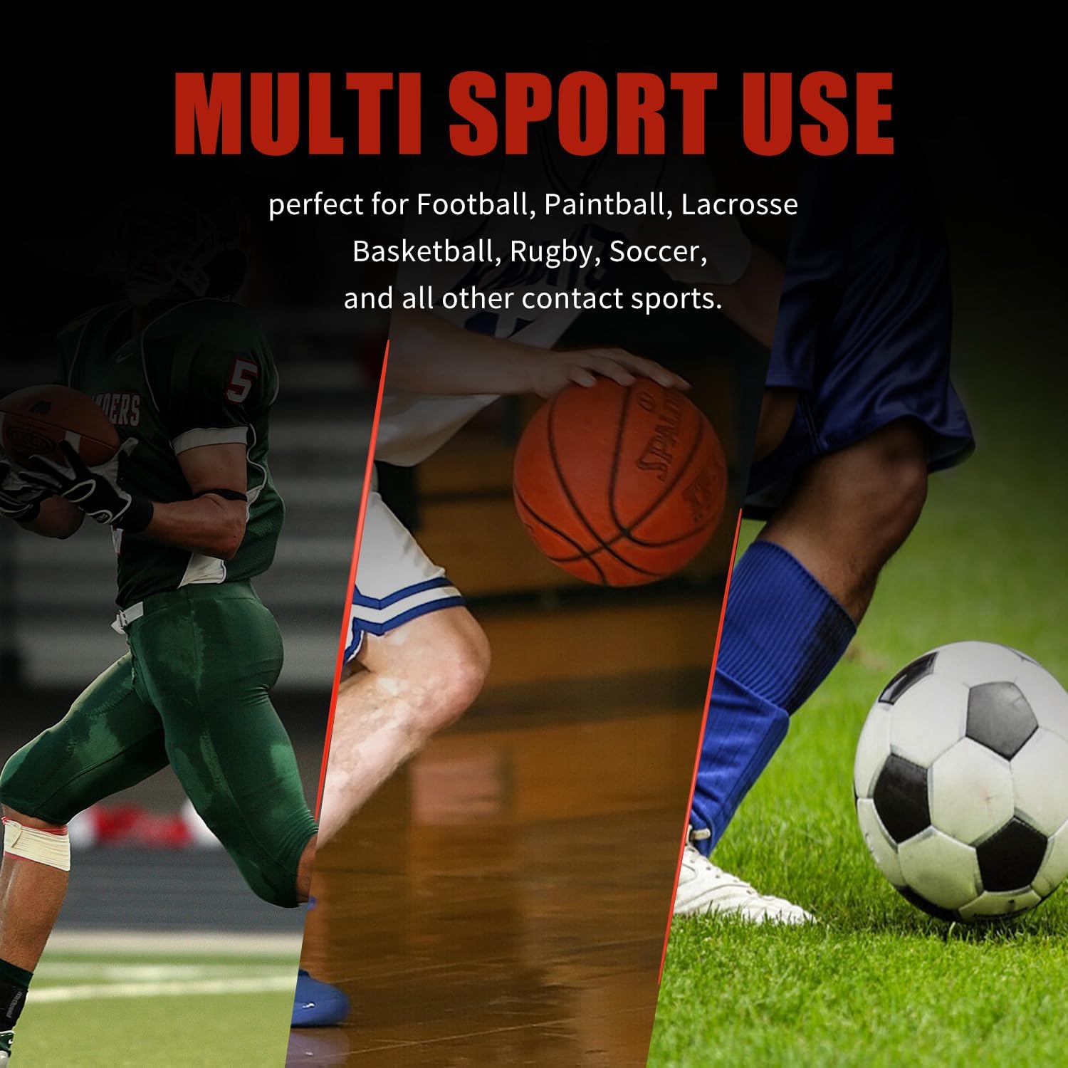 Men Padded Compression Shirt Football Rib Protector 8-Pads Chest Protector Long Sleeve Football Padded Shirt Protective Gear Basketball - Image 6