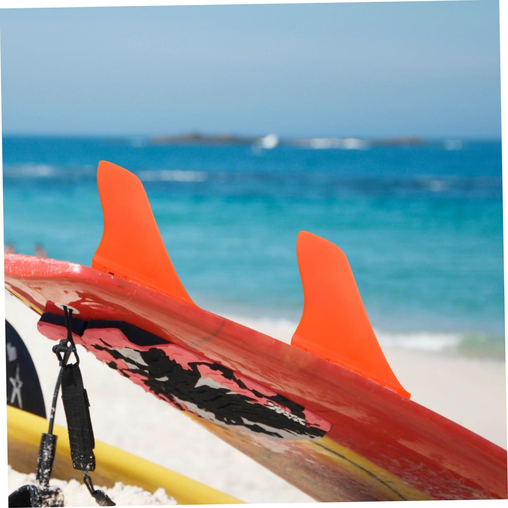 UKCOCO Aleta De Surf Desmontable para Board Quilla De Surf y Estable Reemplazo De Aletas Brillante