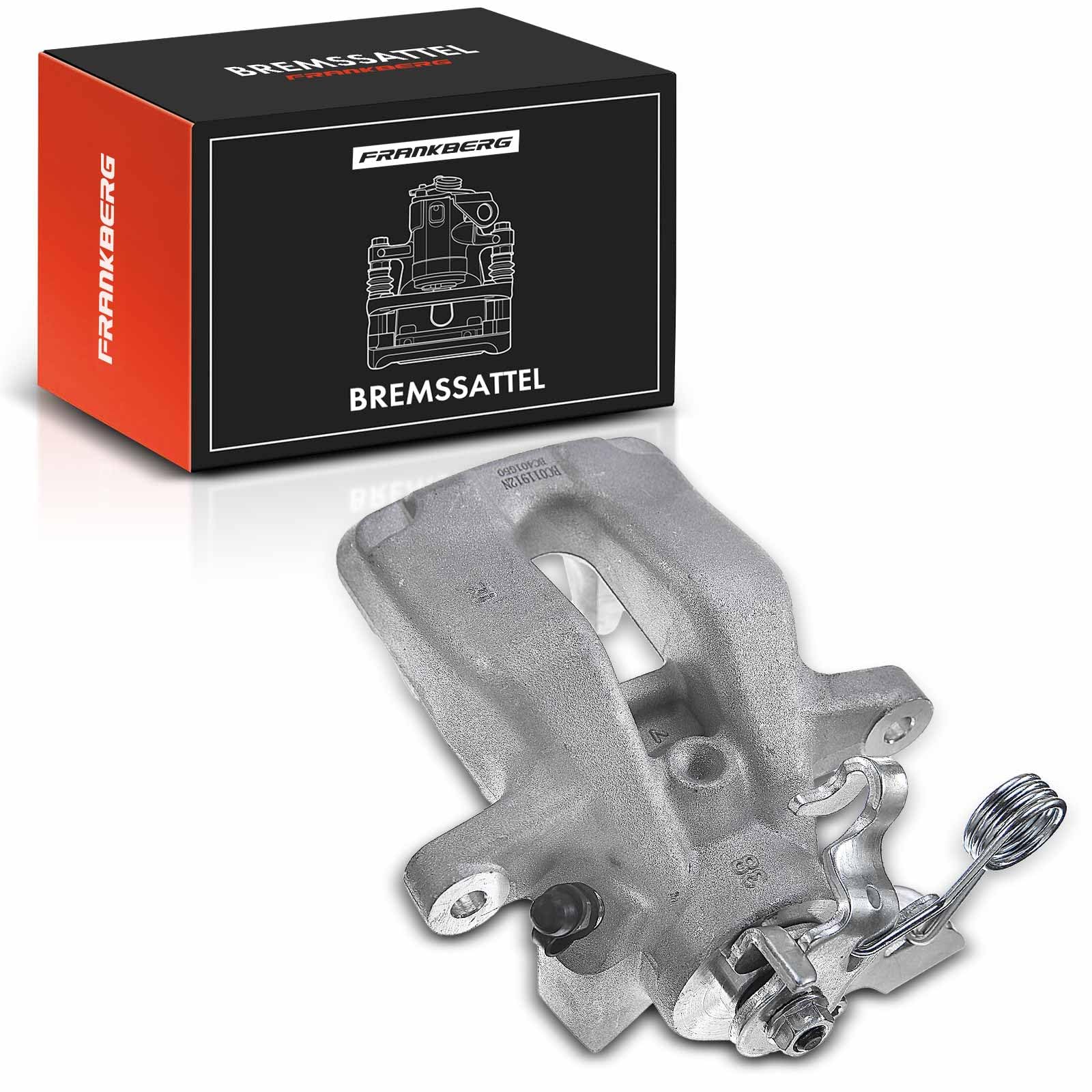 Frankberg Étrier de frein Pince de frein Arrière Droite Aluminium | Compatible avec 407 6D 407 SW 6D 6E 407 Coupé 6C C5 III RD C5 III Break RW Remplacer# 4401G5