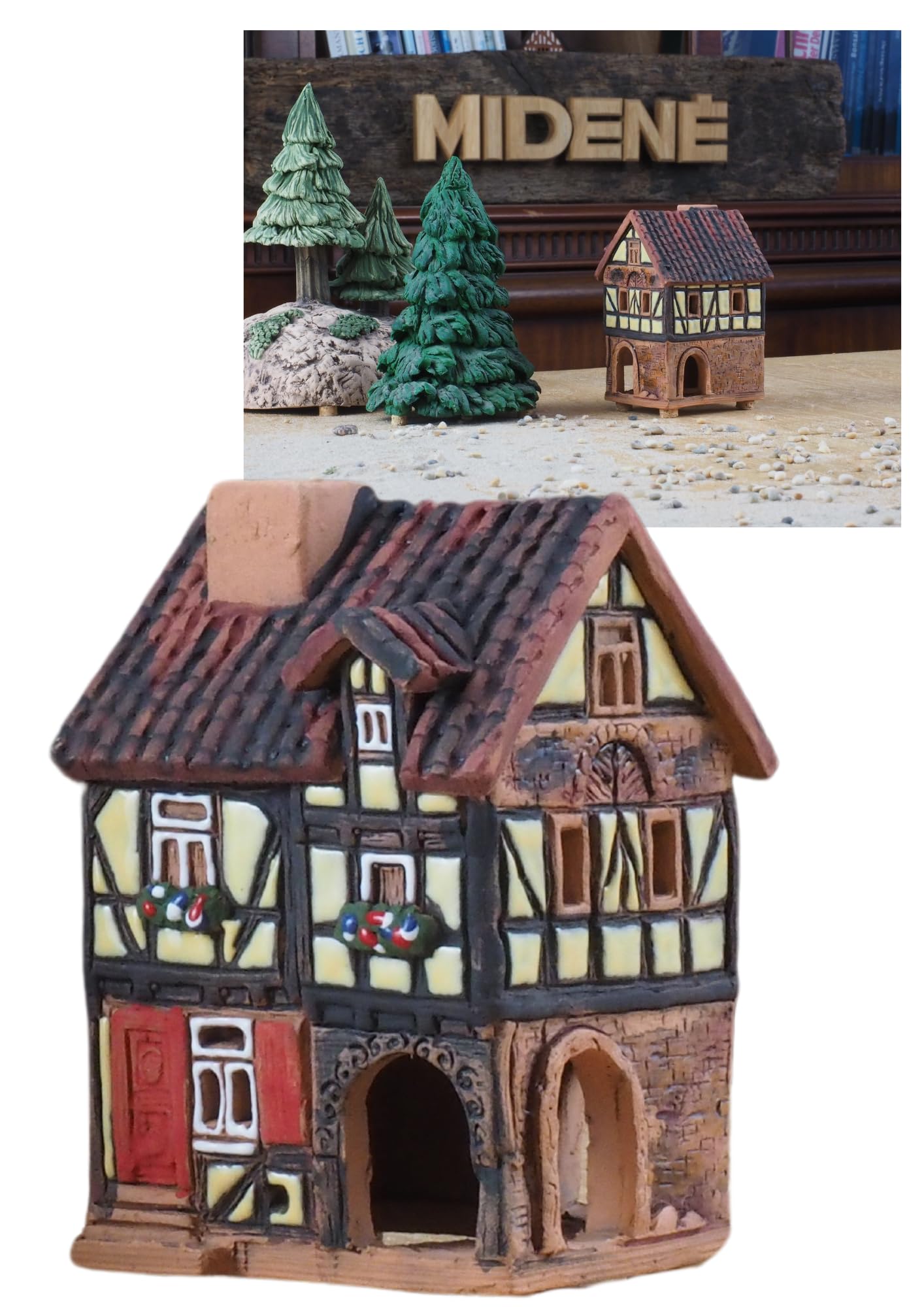 Maison historique de Lauterbach : maison d'encens traditionnelle en bois