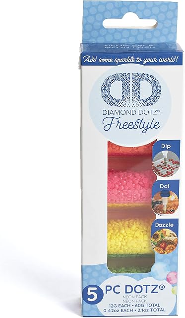 Diamond Art Freestyle Sampler, Neon