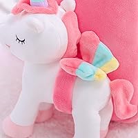 Vista 5 de Lazada - Mochila para niñas pequeñas, bolsa esponjosa para niñas