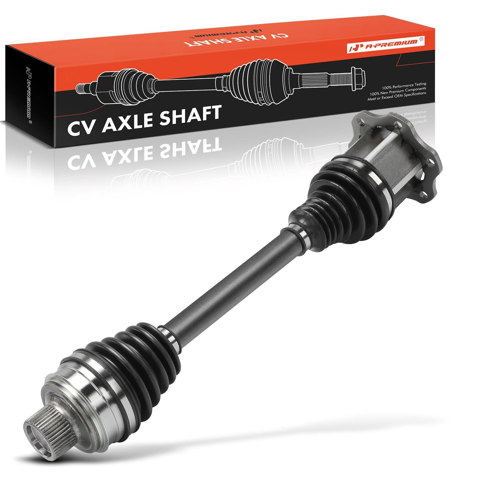 A-Premium CV Axle Shaft Assembly Compatible with Porsche Macan 2015 2016 2017 2018 2019, 2.0L 3.0L 3.6L, Front Left or Right, Replace# 95B407271D,