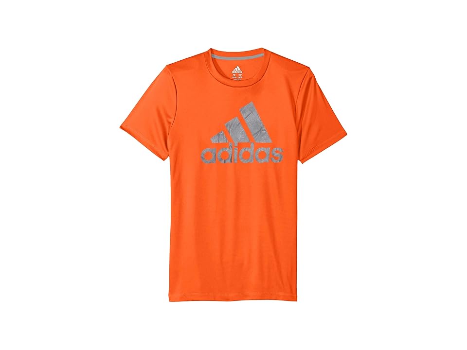 

adidas Kids Fusion Tee (Toddler/Little Kids) (Orange) Boy's T Shirt