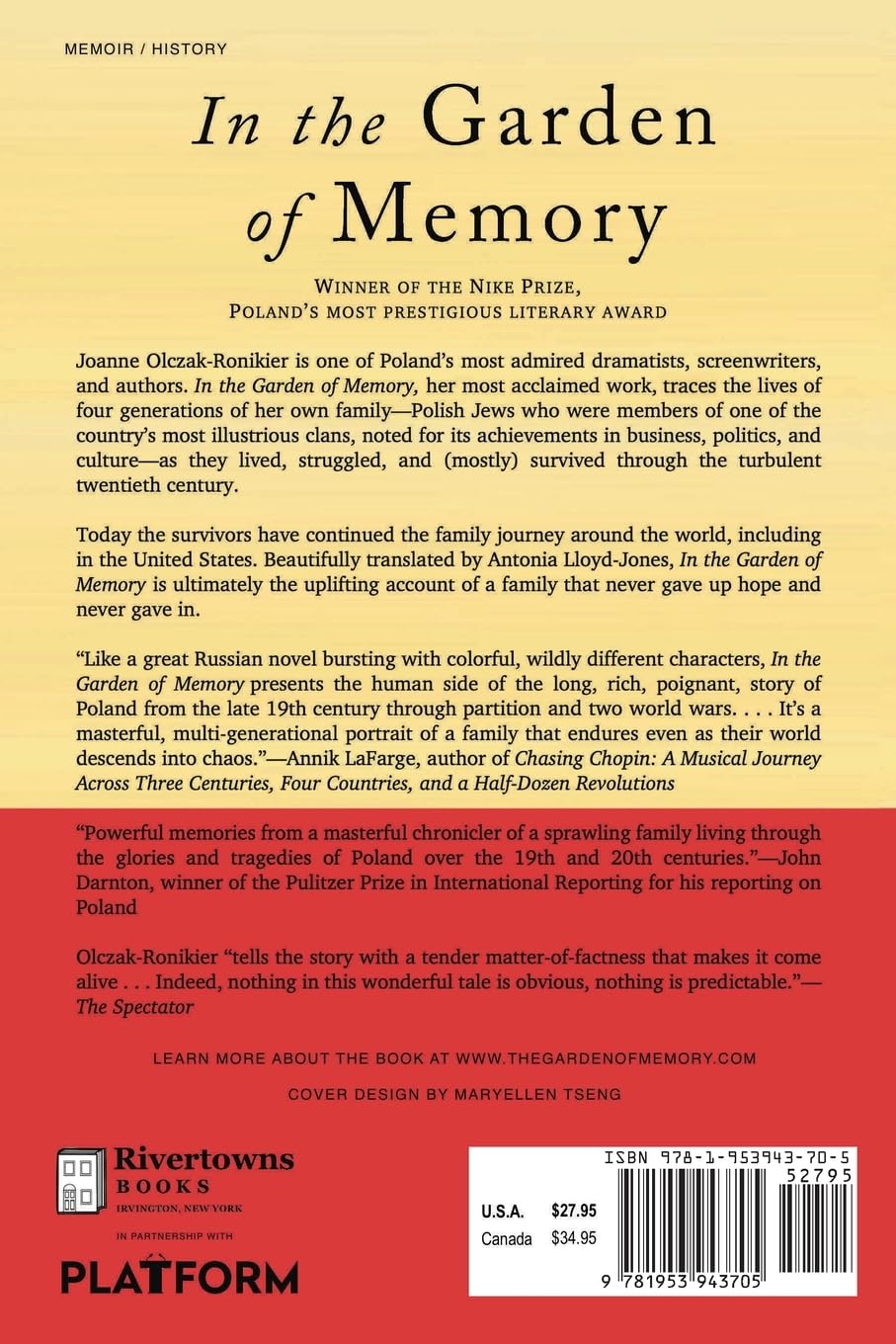 In the Garden of Memory