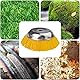Unkrautbürste für Freischneider Nylon,8 Zoll Unkrauttrimmer Motorsense,Unkrautbuerste Freischneider,Unkrautbürste Profi Wildkraut Fugenbürste,Kegelbürste für Garten,Motorsense Freischneider Rundbürste