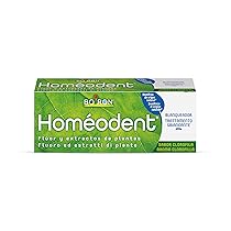 Homéodent – Dentifricio Trattamento Completo Denti e Gengive, Aroma Clorofilla con Estratti Vegetali, Riduce la Placca, Ingredienti di Origine Naturale – Tubo da 75 ml