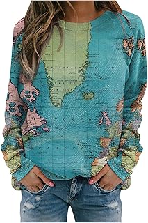 Moletom feminino com zíper e meio zíper, estampa vintage, gola redonda, manga longa, zíper e capuz feminino