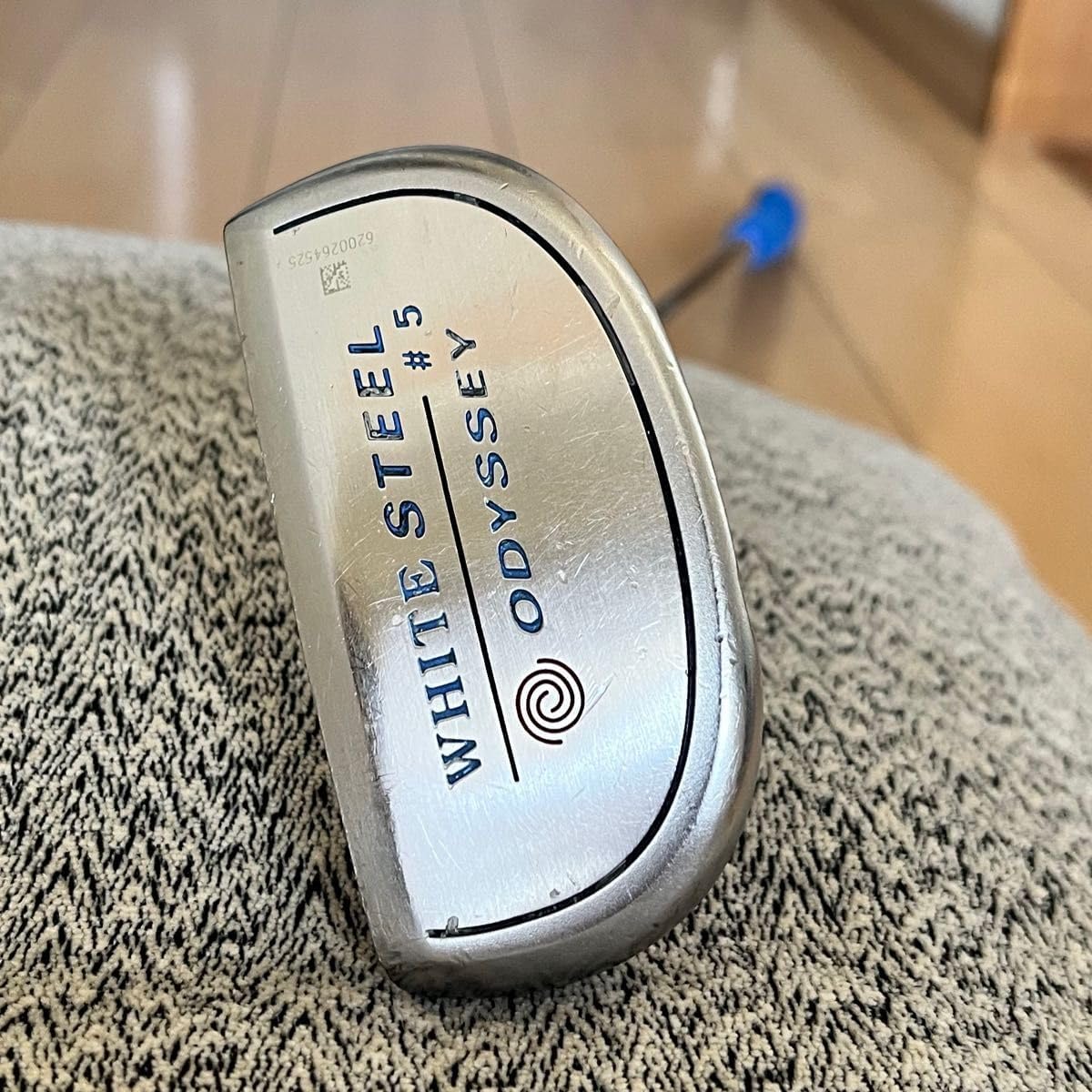 良 オデッセイ ホワイトスチール 5 パター 34インチ グリップ 名器