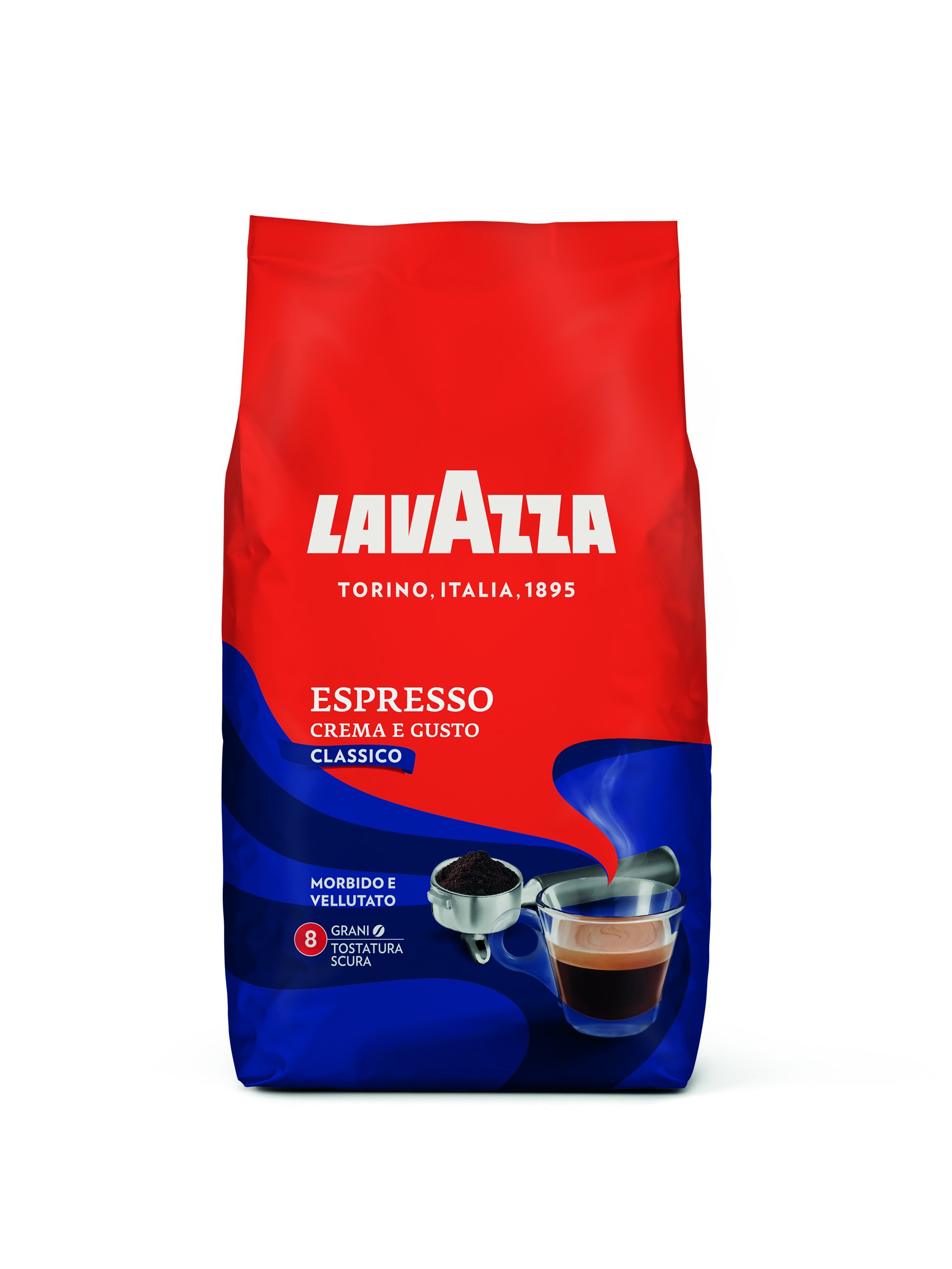 Lavazza 1kg Crema&Gusto Espresso buonitaly Confezione kg 6 Pezzi 6 (1000043800)