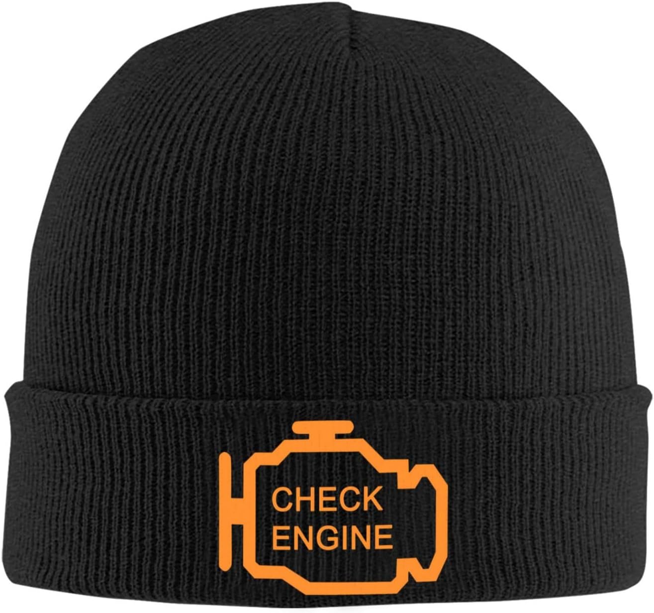 ADTEMPCheck Engine Light Outdoor Unisex Beanie Warm Thick Knitted Hat Soft Elastic Skull Hat