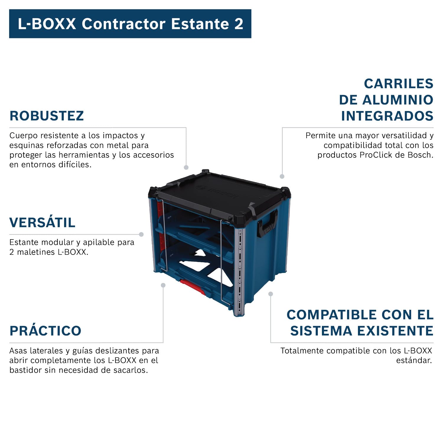 Bosch Professional soporte L-BOXX Contractor 2
